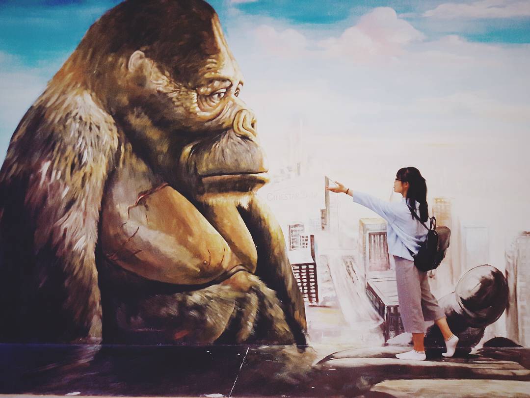 chup-hinh-tha-ga-voi-phong-tranh-3d-ngay-trung-tam-da-lat-5