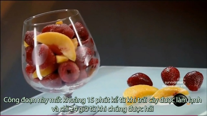 dâu tây cấp đông