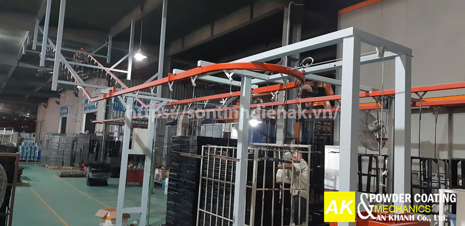 tư vấn thiết kế dây chuyền sơn tĩnh điện