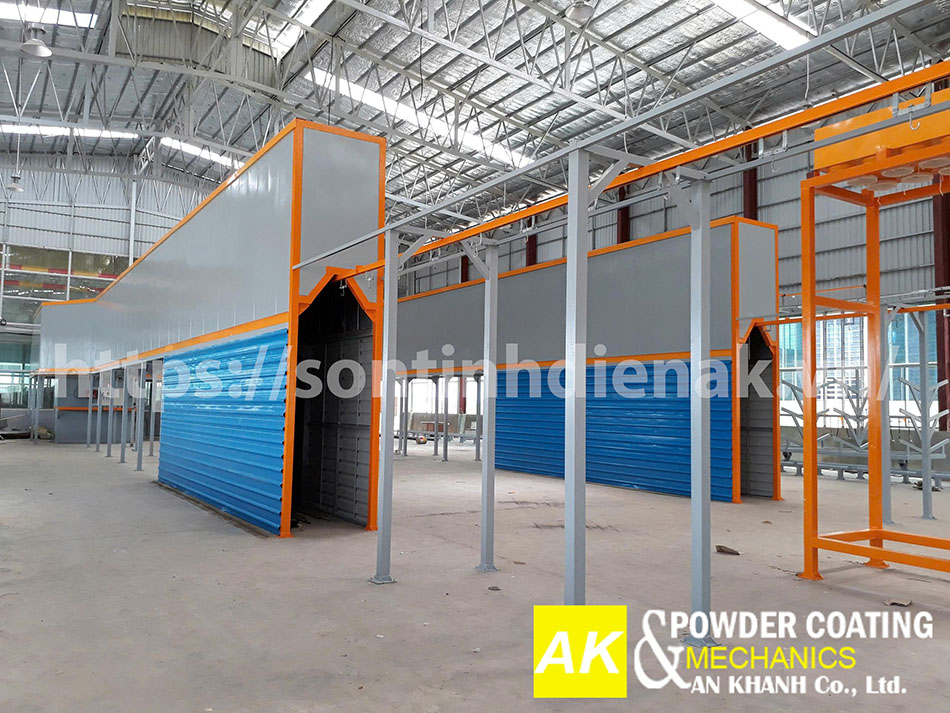 Tư vấn thiết kế dây chuyền sơn tĩnh điện