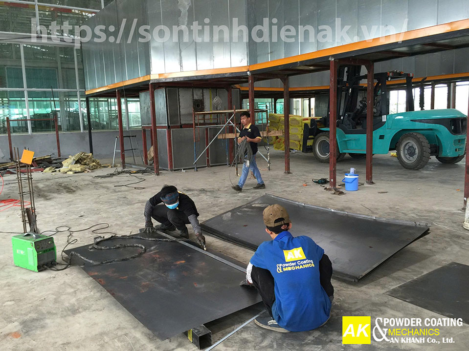 thiết bị sơn tĩnh điện tại TP.HCM uy tín