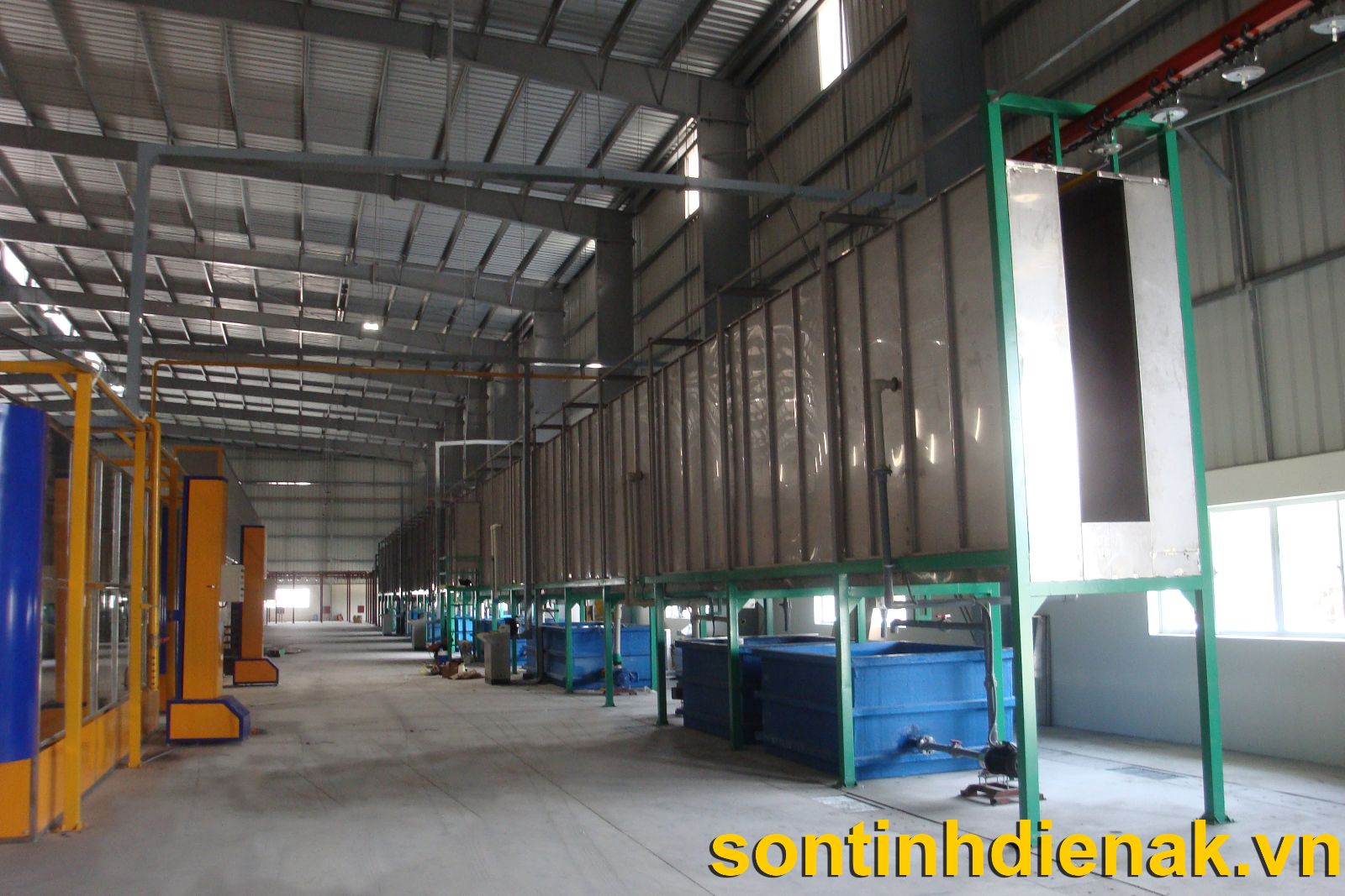 Báo Giá Hệ Thống Sơn Tĩnh Điện | Dây Chuyền Sơn Tĩnh Điện TPHCM - An Khanh
