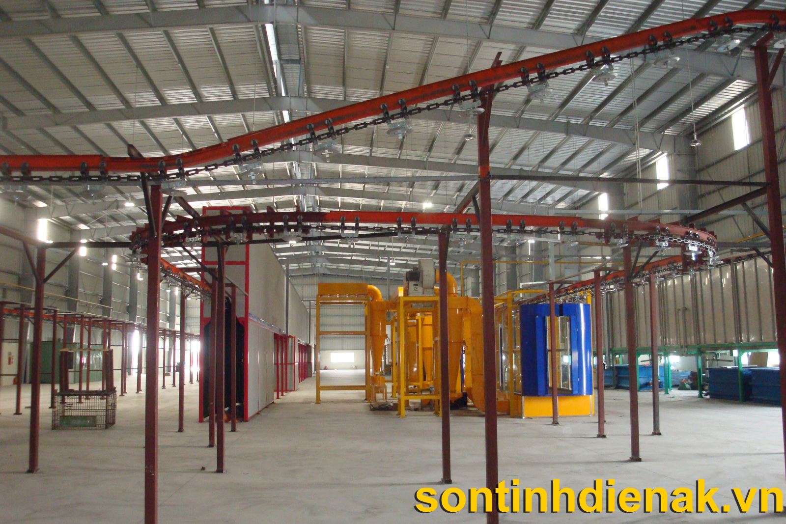 Giá đầu tư dây chuyền sơn tĩnh điện như thế nào?