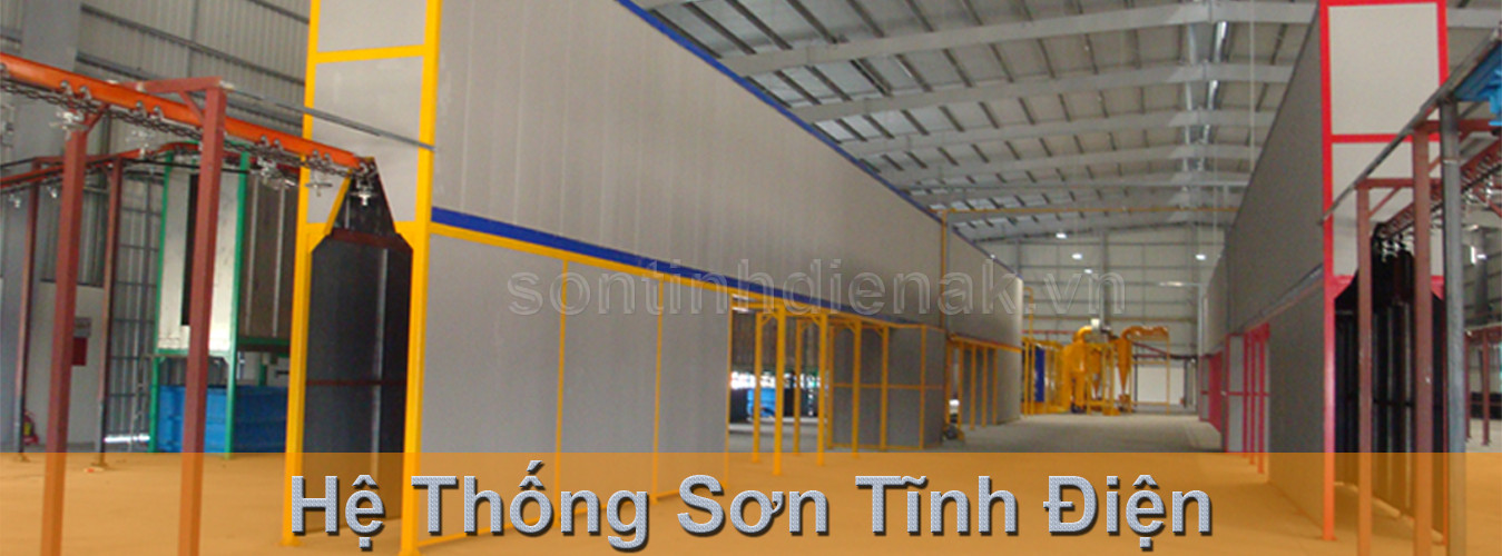 hệ thống sơn tĩnh điện
