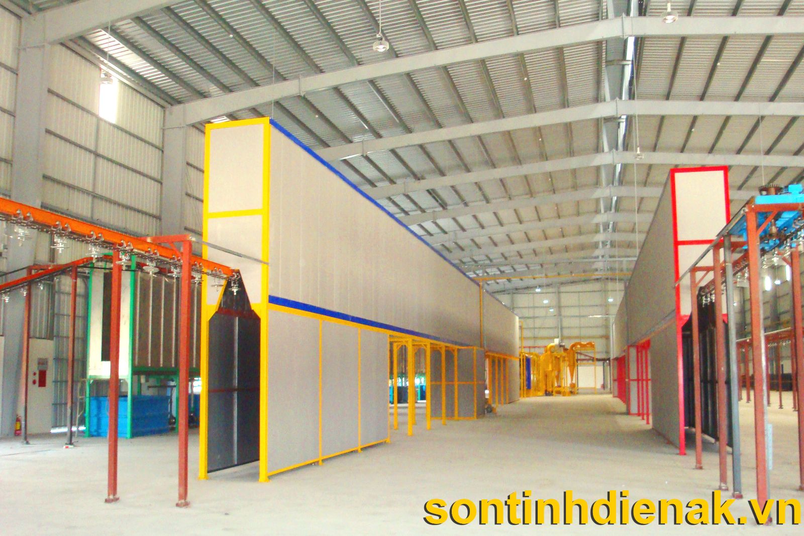 Sơn tĩnh điện là gì - hệ thống sơn tĩnh điện An Khanh
