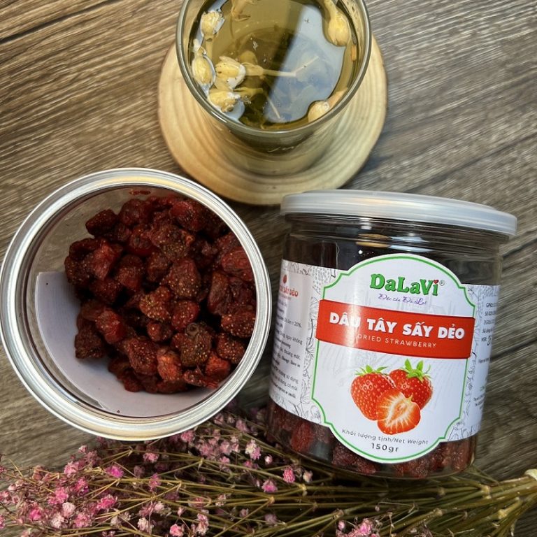Dâu tây sấy dẻo