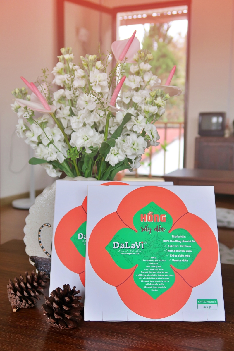 Hồng sấy dẻo miếng - Ảnh 4
