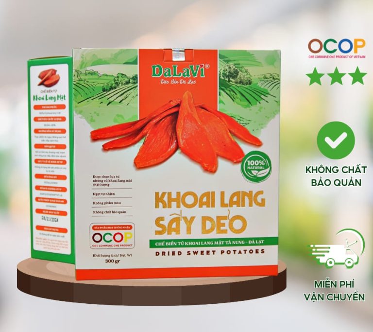 Khoai lang sấy dẻo 300gr