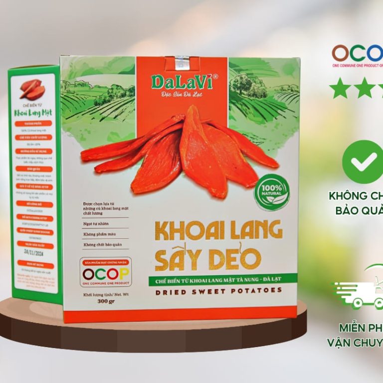 Khoai lang sấy dẻo 300gr