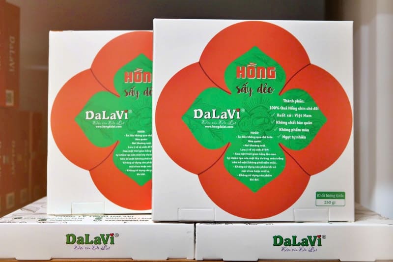 Hồng sấy dẻo miếng - Ảnh 5