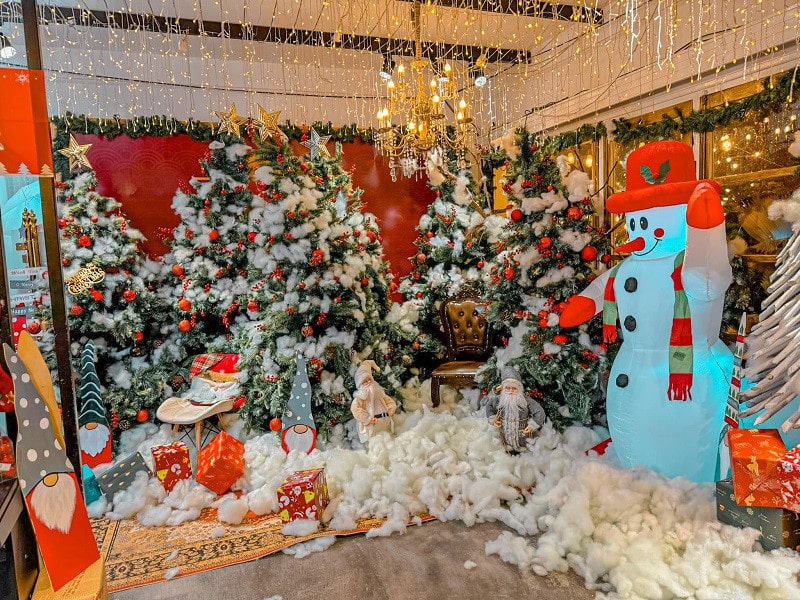 Quán Cafe Trang Trí Noel Đẹp - Cực Hot Tại Đà Lạt