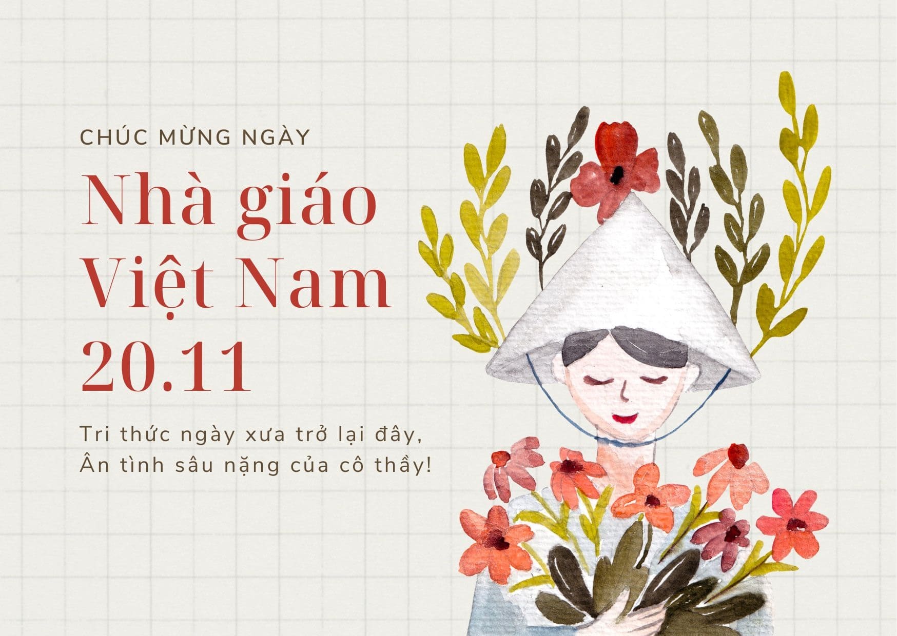 Ngày nhà giáo Việt Nam 20/11 - Tri ân người lái đò tri thức