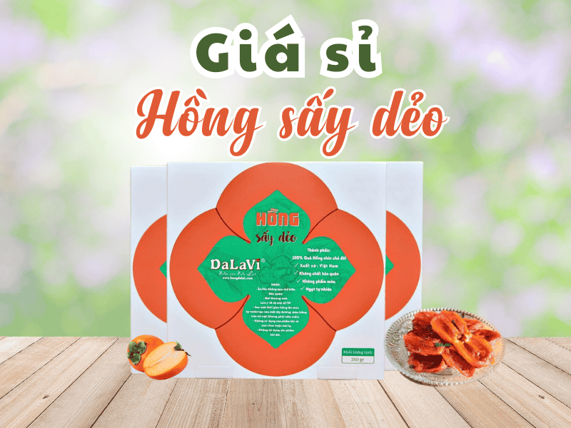 Giá sỉ hồng sấy dẻo - Chính sách giá tốt từ DaLaVi 