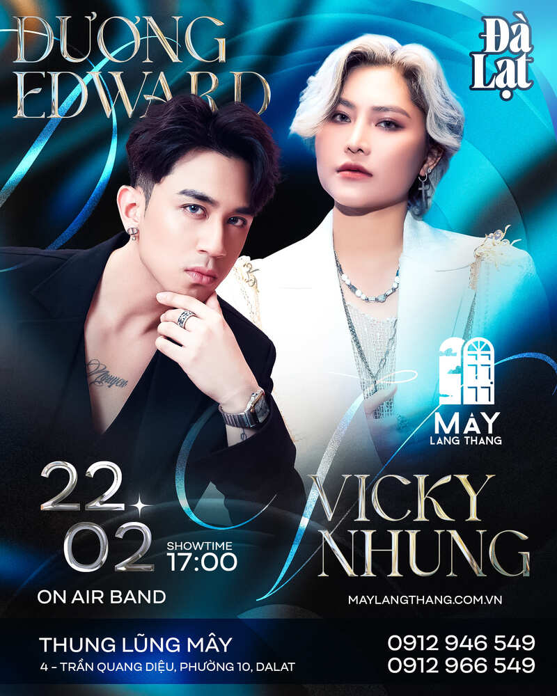 Nghe nhạc acoustic ở Đà Lạt - Show tháng 2 và tháng 3