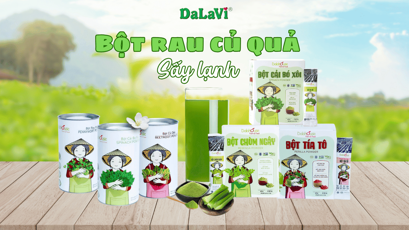 Cách sử dụng bột rau củ cho trẻ nhỏ an toàn, dinh dưỡng