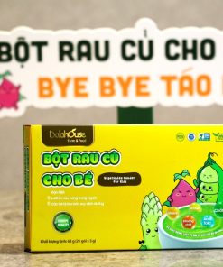 Bột rau củ cho bé