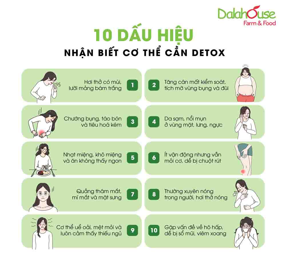 Bột rau detox DalaHouse, 100% từ thiên nhiên, an toàn
