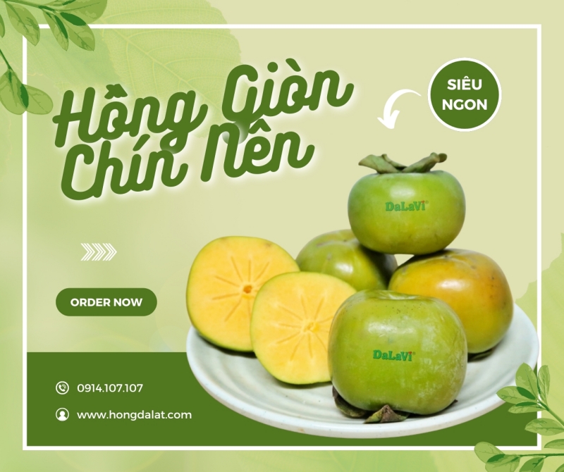 Bảo quản hồng giòn Chín Nên đúng cách, để lâu không hư