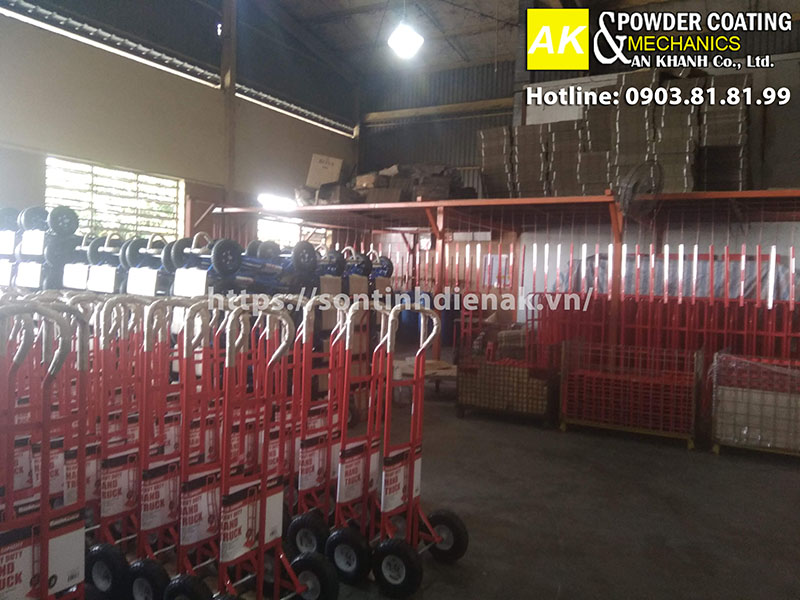 thiết bị sơn tĩnh điện