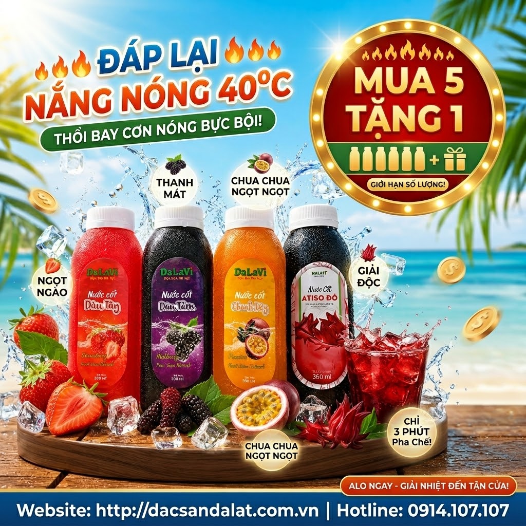 Combo Nước cốt trái cây