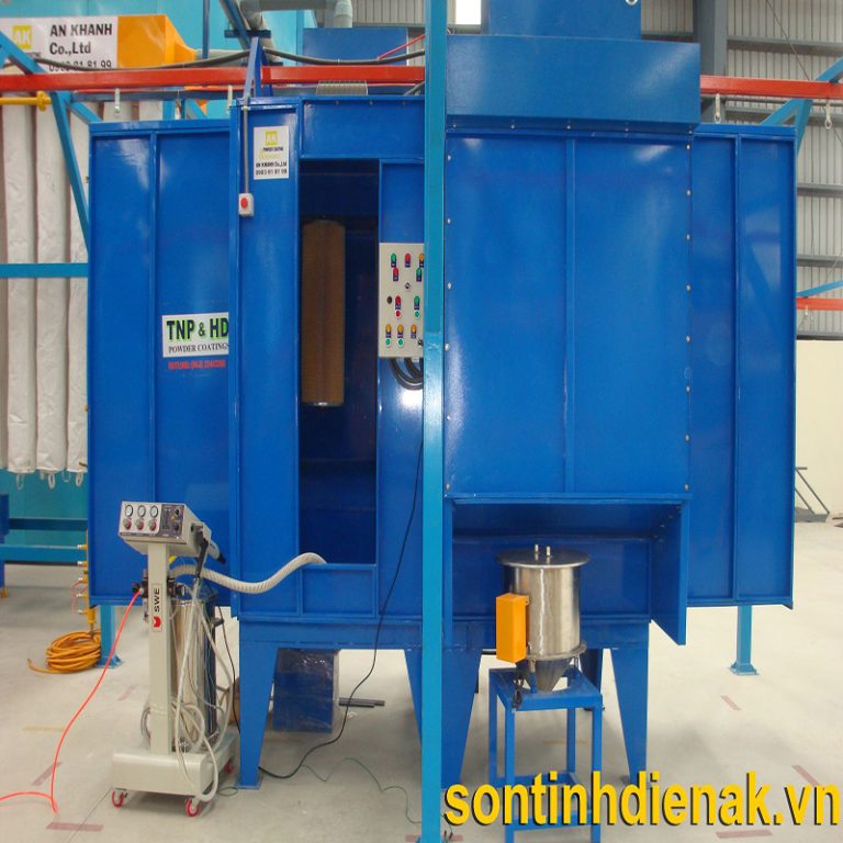 Hệ thống sơn tĩnh điện tại TP.HCM