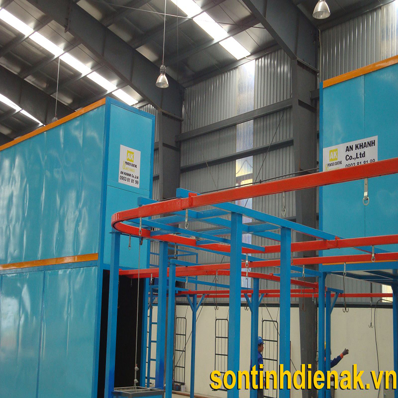 Hệ thống sơn tĩnh điện cho nhôm uy tín - giá tốt tại TP.HCM