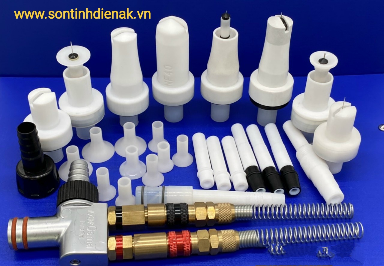 Phụ kiến súng phun sơn tĩnh điện